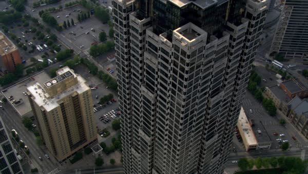 Orbiting Suntrust Bank Building In Atlanta Georgia Shot In 2007