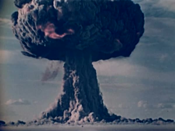 Soviet RDS-2 atomic bomb test, 1951 - Stock Video Footage - Dissolve