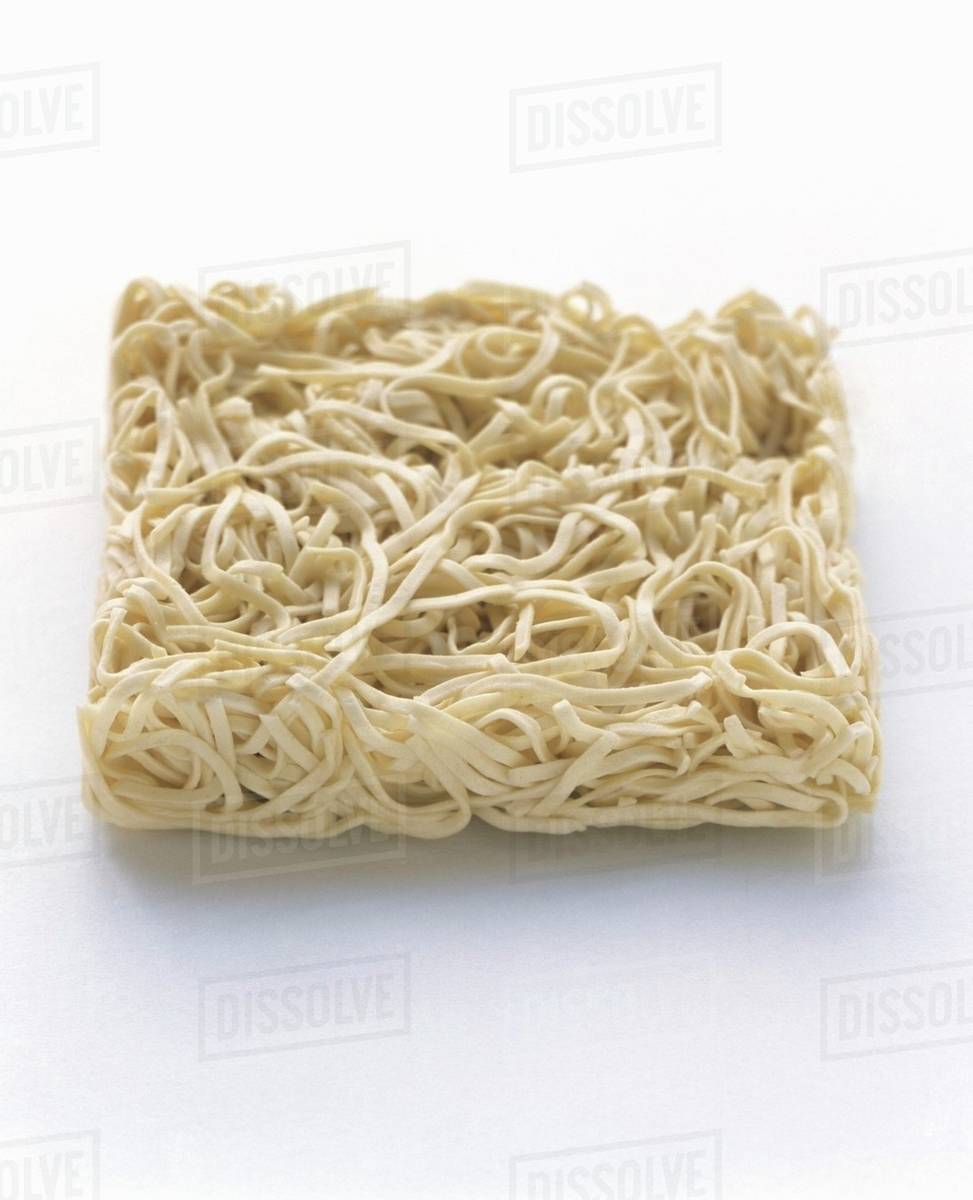 Dried Egg Noodles Stock Photo Dissolve