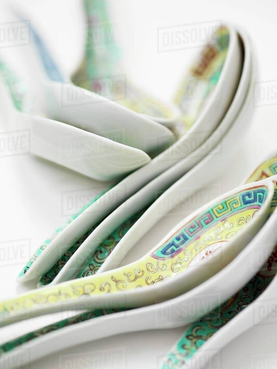 Chinese spoons Stock Photo Dissolve