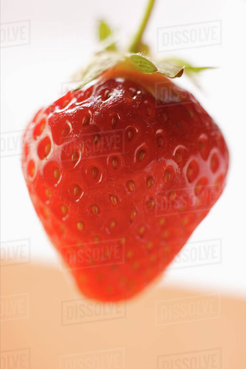 A ripe strawberry - Royalty-free Stock Photo | Dissolve