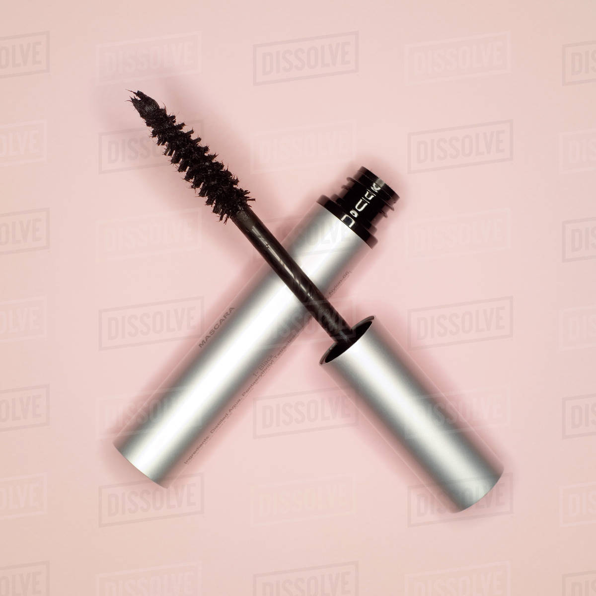 Mascara container, elevated view Stock Photo Dissolve