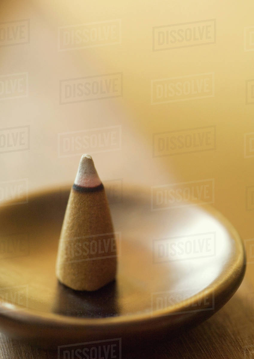 Incense cone Stock Photo Dissolve