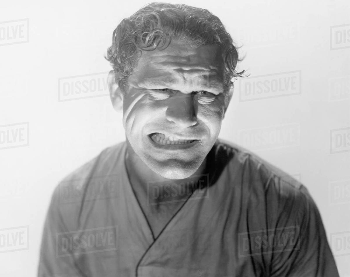 Grit your teeth Stock Photo Dissolve