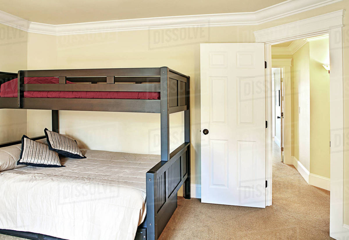 Bunk Beds Near Open Doorway Stock Photo Dissolve Bunk Beds Near Open Doorway