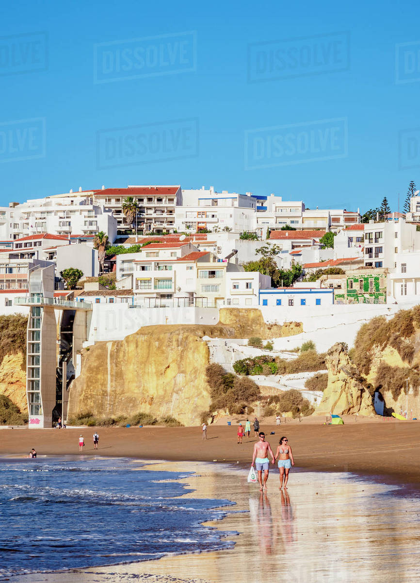 Paneco Beach, Albufeira, Algarve, Portugal, Europe Royalty-free stock photo