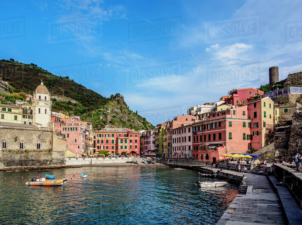 Vernazza Cinque Terre UNESCO World Heritage Site Liguria Italy 