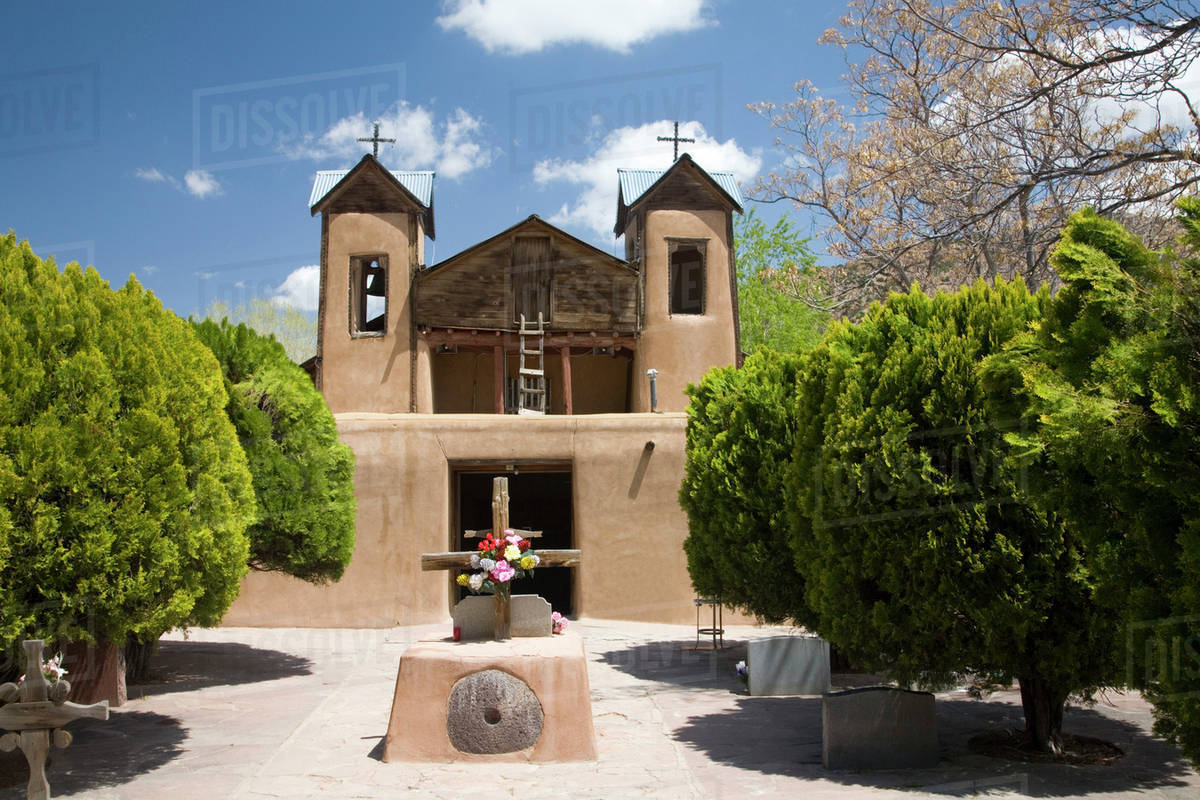 NM, New Mexico, Chimayo, El Santurario de Chimayo, known as Little Lourdes due to its reputation