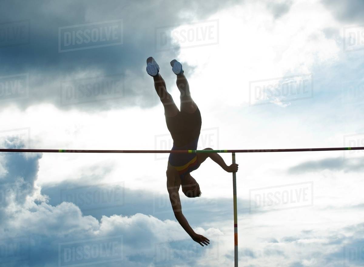 Pole vaulter Stock Photo Dissolve