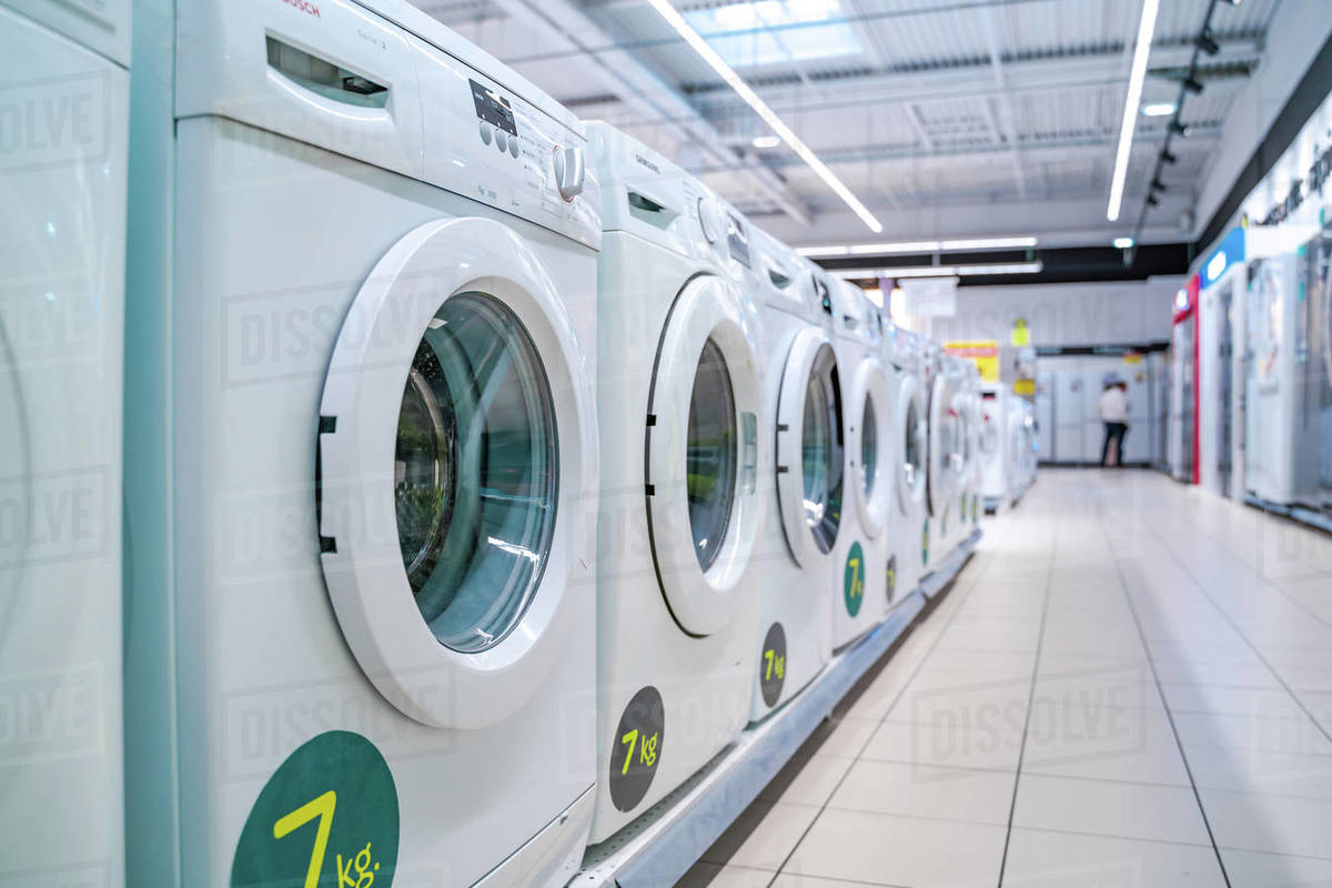 Washing Machines, drying machines,household appliances department