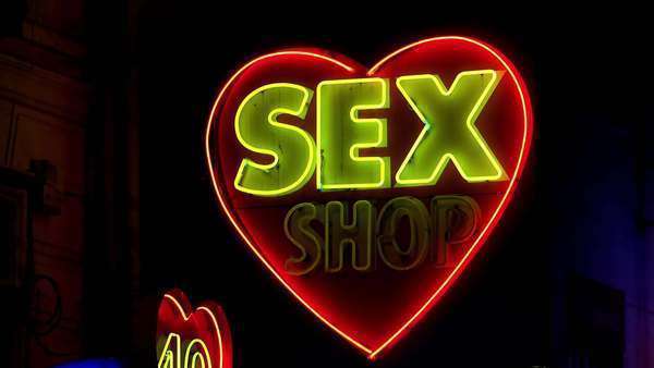 Sex Shop In Paris France At Night Royalty Free Stock Video Sex Shop In Paris France At Night Royalty Free Stock Video