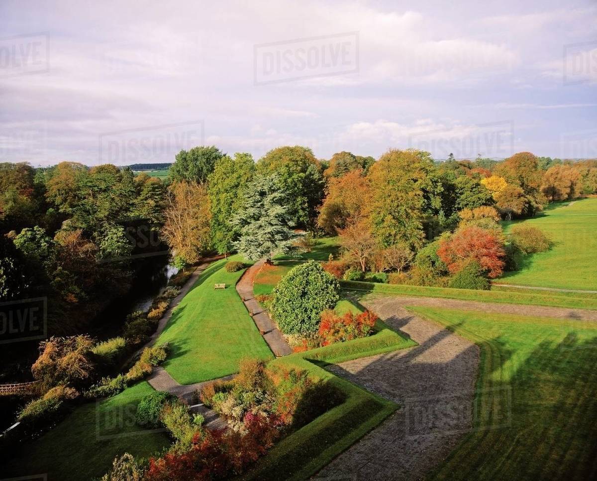 Landscaped Grounds Stock Photo Dissolve
