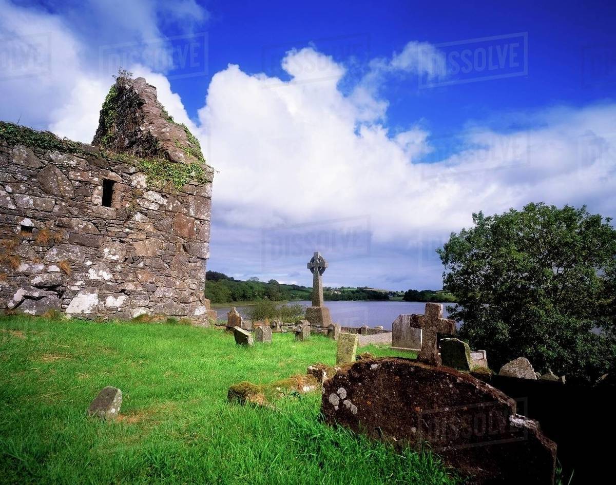 Loughinisland, Co. Down, Ireland Stock Photo Dissolve