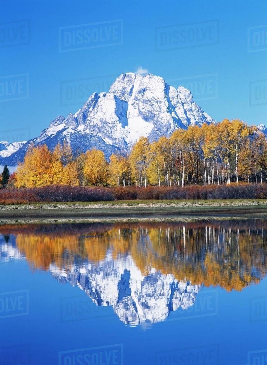 Quotmount Moran On Snake River Grand Teton National Park