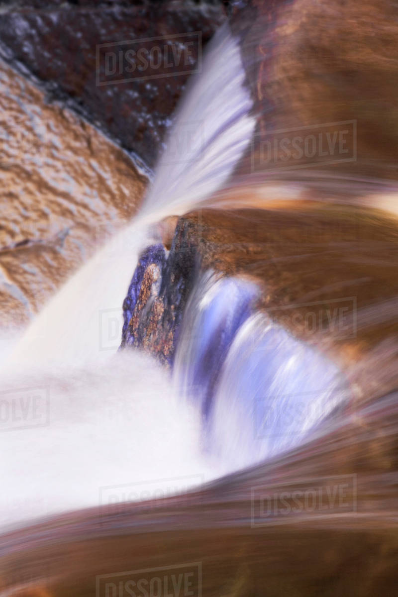 Water. Algonquin Provincial Park, Ontario. Canada. Stock Photo Dissolve
