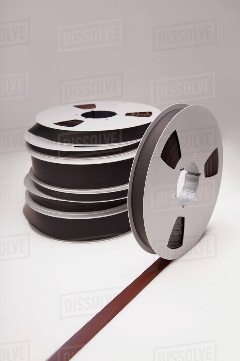 Audio Recording Tape On Reels Stock Photo Dissolve