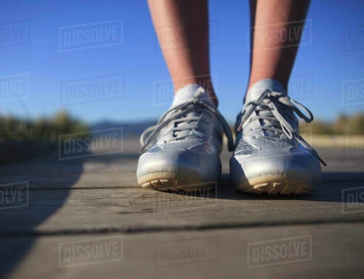 Feet On The Ground Stock Photo Dissolve