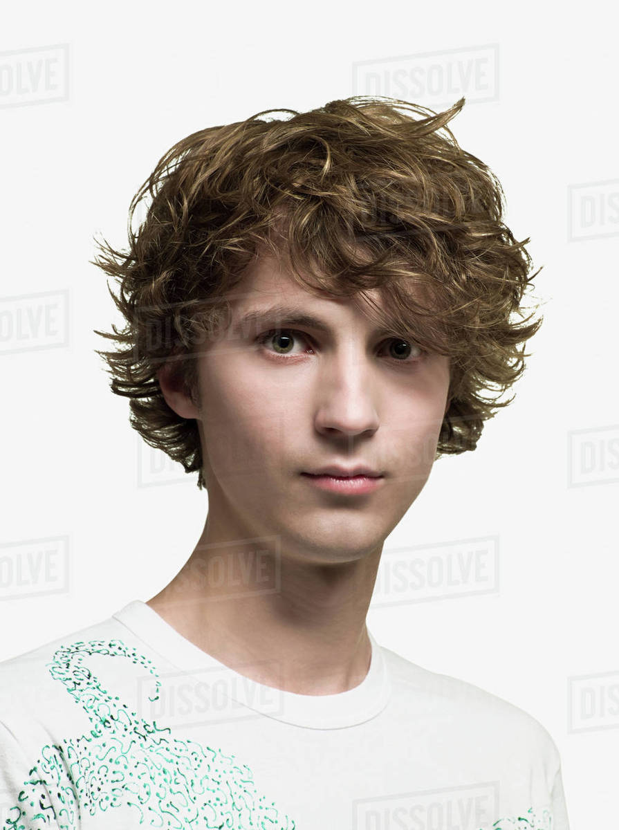 Man With Messy Hair Portrait Stock Photo Dissolve