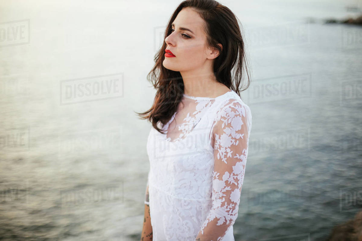 coast white lace dress