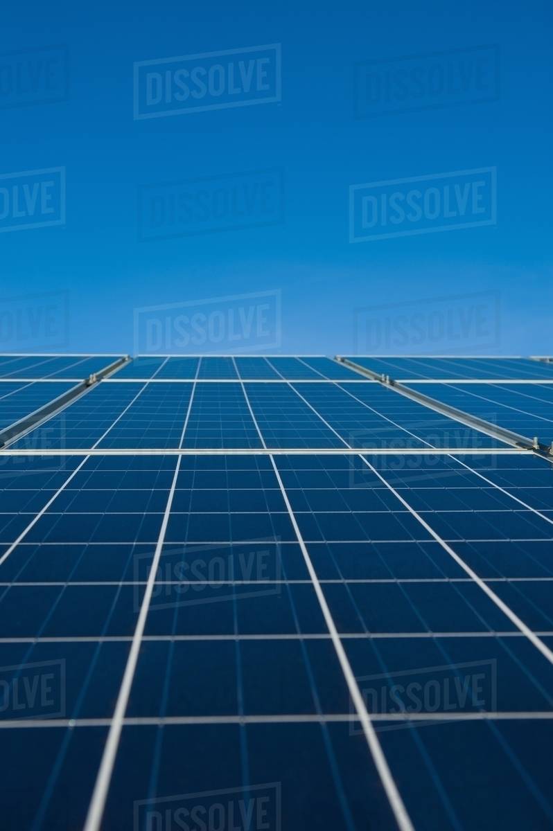Solar panels Stock Photo Dissolve