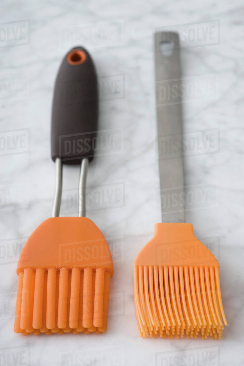 Silicone pastry brushes Stock Photo Dissolve