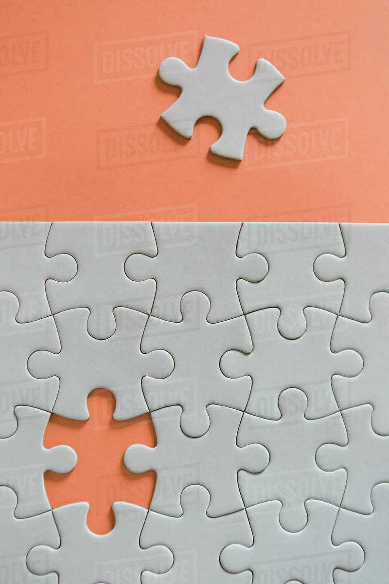 Final missing jigsaw puzzle piece Stock Photo Dissolve